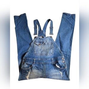 American Rag Men's Blue Denim Overalls
